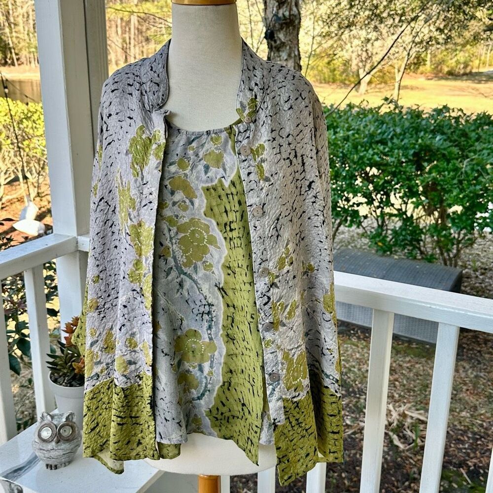 Dressori 100% Silk Twin Set